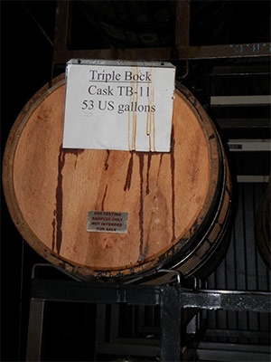 The last barrel of Samuel Adams Triple Bock 1994