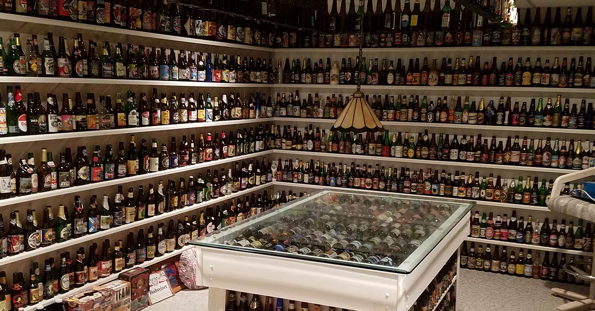 2 500 Bottles Of Beer On The Wall Ale, Beer Cellar Shelves